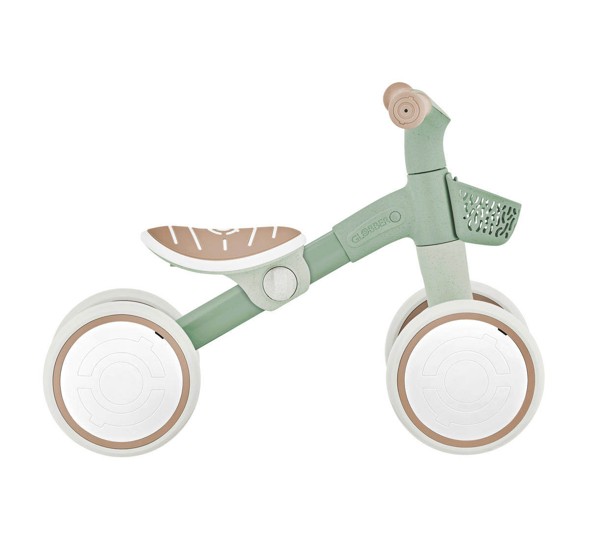 LAUFRAD LEARNING BIKE ECO  - Salbeigrün, Basics, Kunststoff (57.9/22.7/42.1cm) - GLOBBER