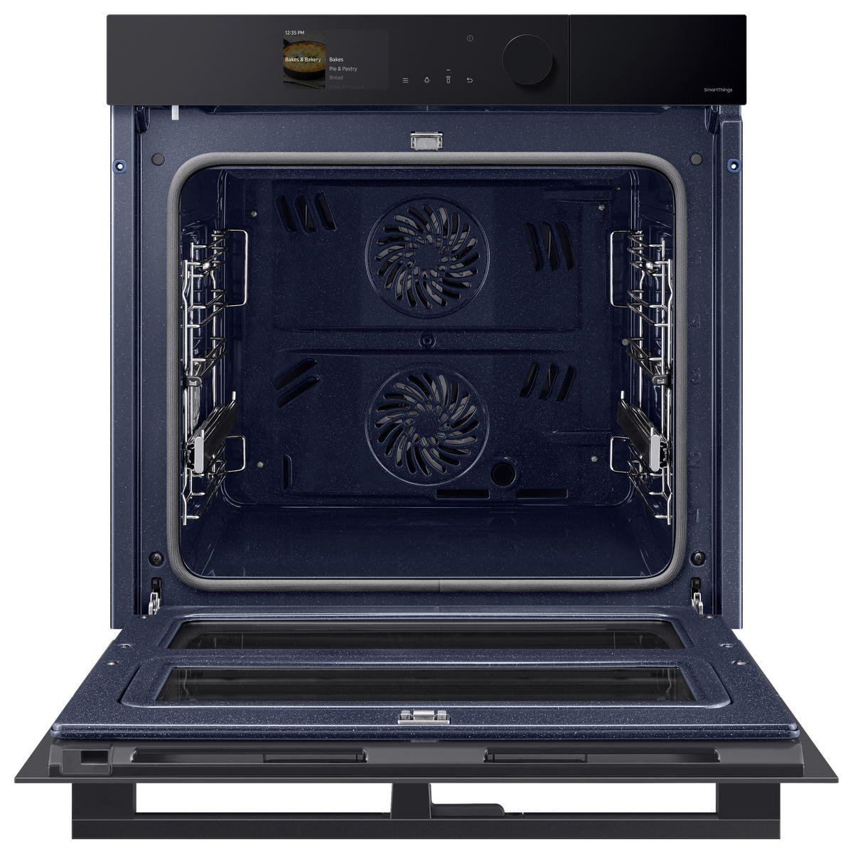 BACKOFEN NV7B6795JAK/U3  - Schwarz, Design, Glas/Metall (59,5/59,5/57,1cm) - Samsung