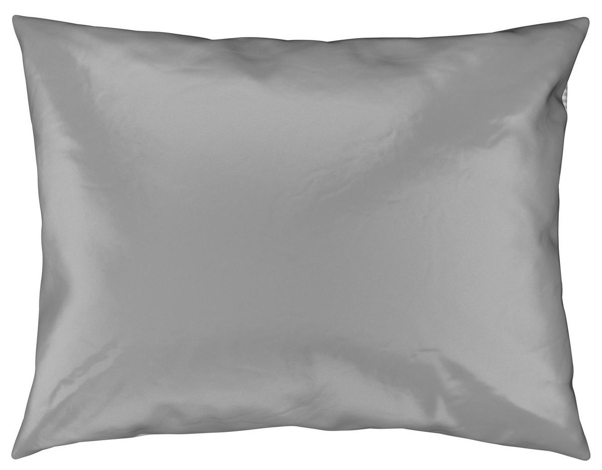 POSTELJINA SA DVA LICA PAULINA 140/200 cm saten siva  - siva, Konvencionalno, tekstil (140/200cm) - Esposa