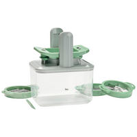 Tocător Universal - verde deschis/transparent, Basics, plastic/metal (19,9/14,9/23,2cm) - Homeware Profession.