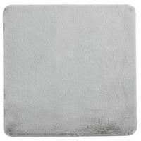 BADEMATTE Hellgrau 60/60 cm  - Hellgrau, Basics, Kunststoff/Textil (60/60cm) - Esposa