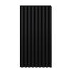 AKUSTIČNI MDF PANEL GRAFIT  GRAFIT   30/260 cm       temno siva  - temno siva, Basics, leseni material (30/260cm)