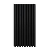 AKUSTIČNI MDF PANEL GRAFIT  GRAFIT   30/260 cm       temno siva  - temno siva, Basics, leseni material (30/260cm)