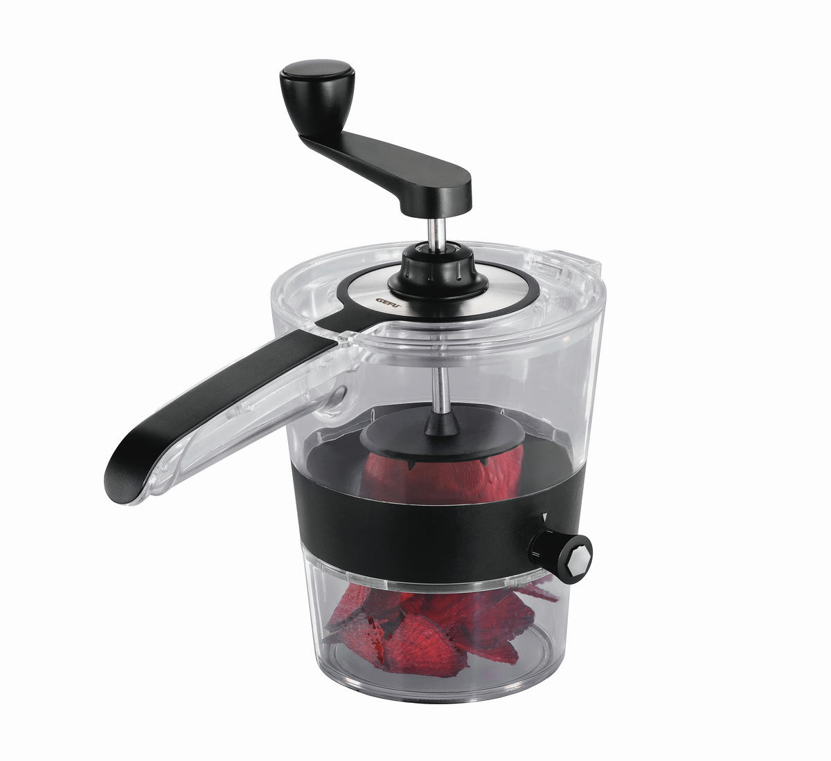 SPIRALSCHNEIDER Spiralfix  - Transparent/Schwarz, Basics, Kunststoff/Metall (24,8/14,8/29cm) - Gefu