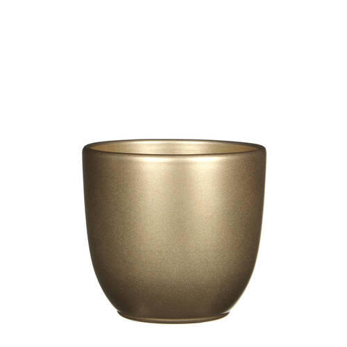 TEGLA ZA BILJKE keramika - zlatne boje, Basics, keramika (13,5/13cm)