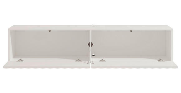 HÄNGELOWBOARD Weiß  - Weiß, Basics, Holzwerkstoff (154/32/42cm) - Carryhome