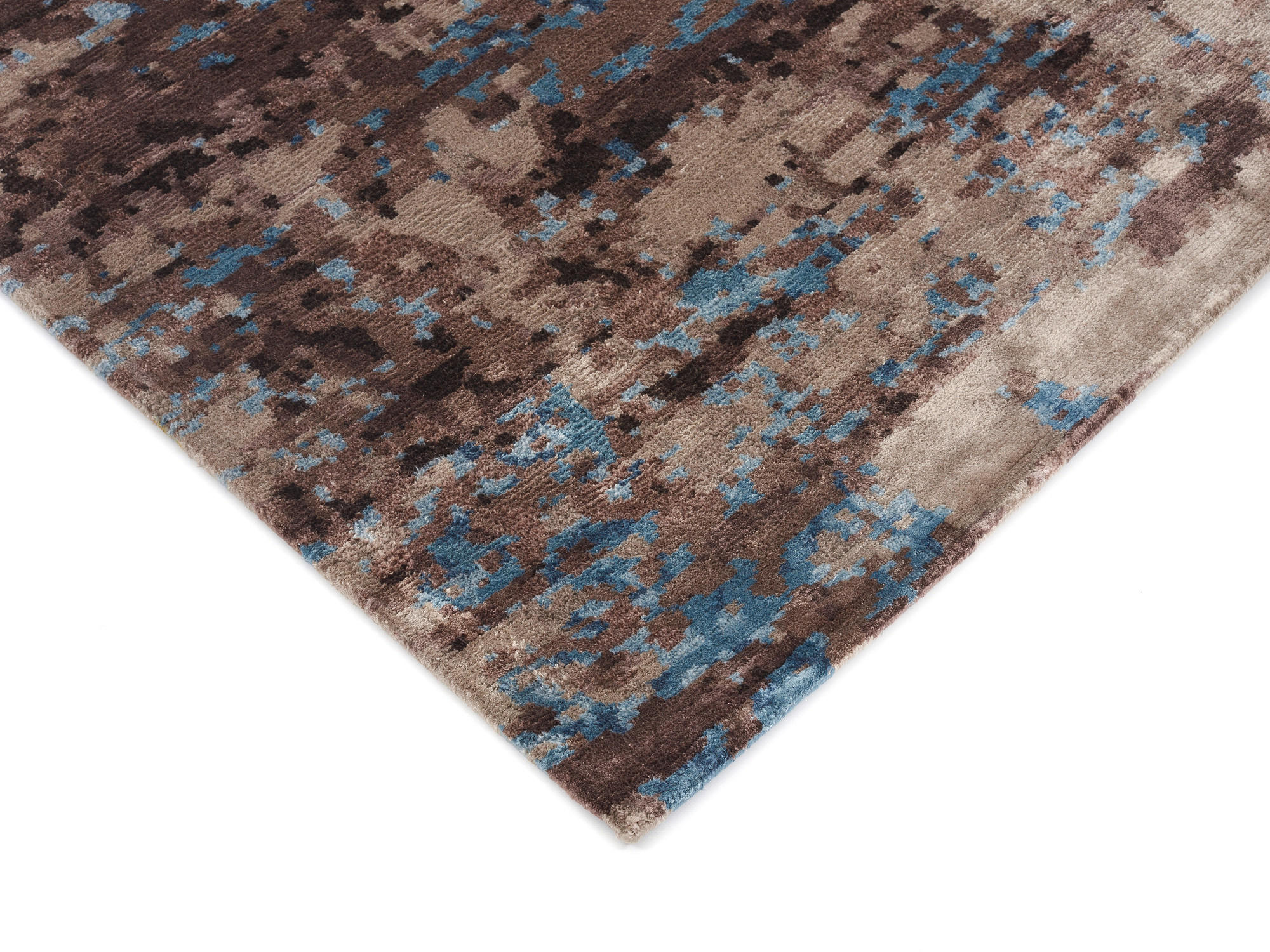 Thumbnail - Musterring Orientteppich Angeles Pilano, Blau, Braun, Beige, Textil, rechteckig, 70x140 cm, in verschiedenen Größen erhä...