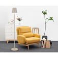 AKKU-STEHLEUCHTE 22/130 cm - Sandfarben, Design, Kunststoff/Metall (22/130cm) - Novel