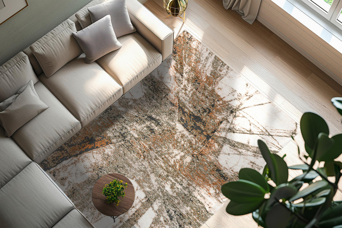 TKANA PREPROGA  My Bologna     120/170 cm    tkano  temno siva, zelena, krem barve  - temno siva/zelena, Trendi, tekstil (120/170cm)