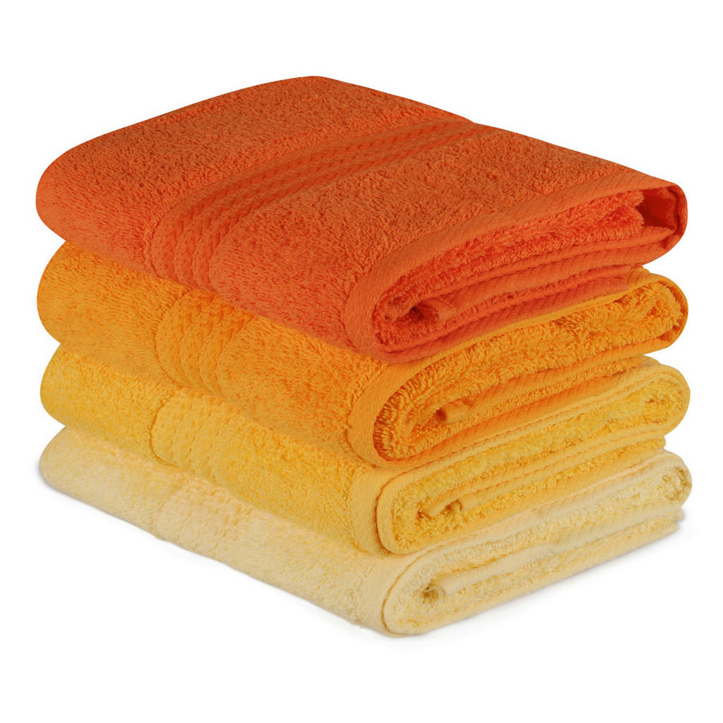 SADA UTERÁKOV NA RUKY, 50/90 cm, žltá, oranžová, svetložltá, tmavooranžová