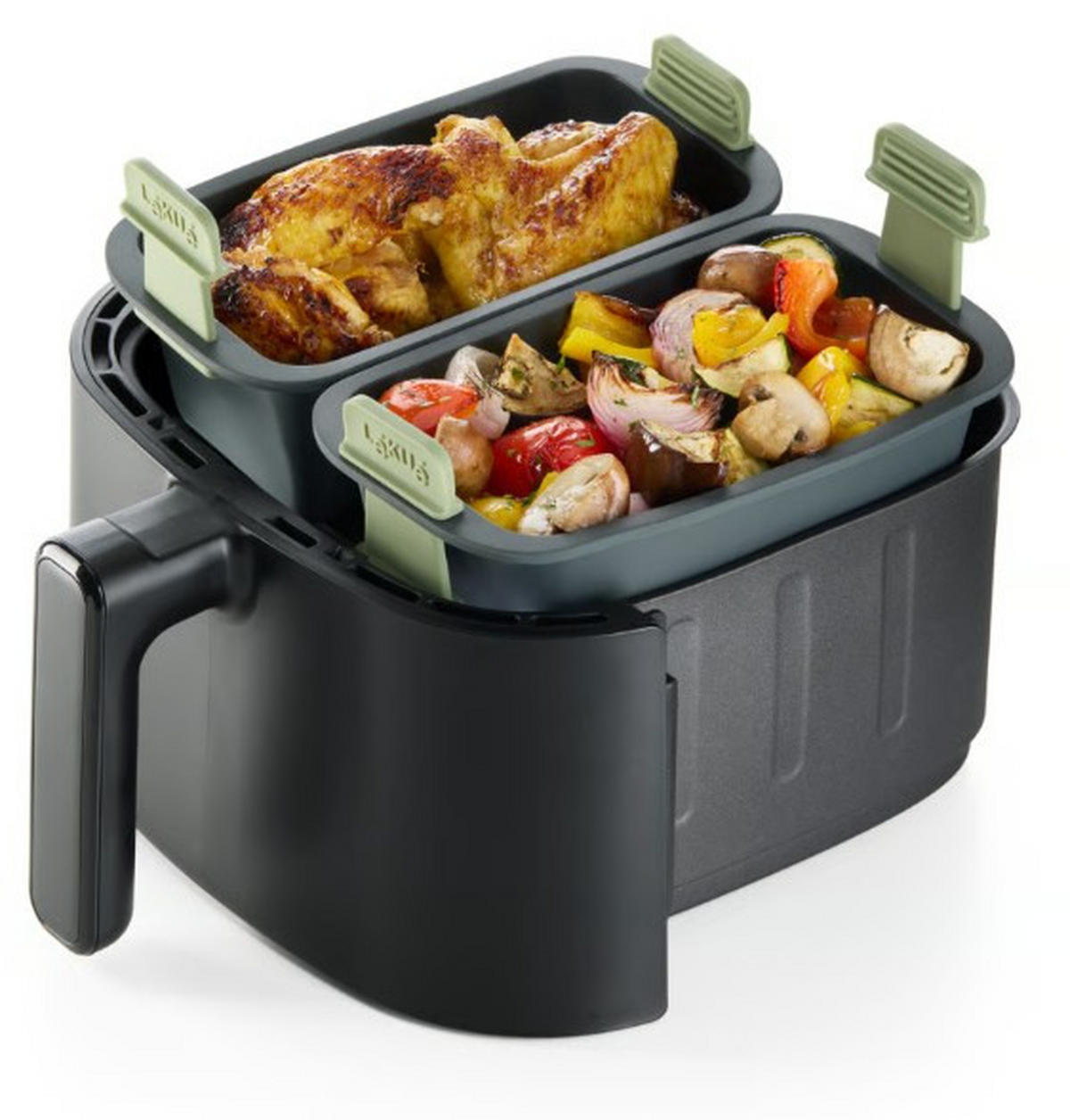 Frityrkorg Lékué  - grå, Basics, plast (20/8,5/11cm) - Best Price