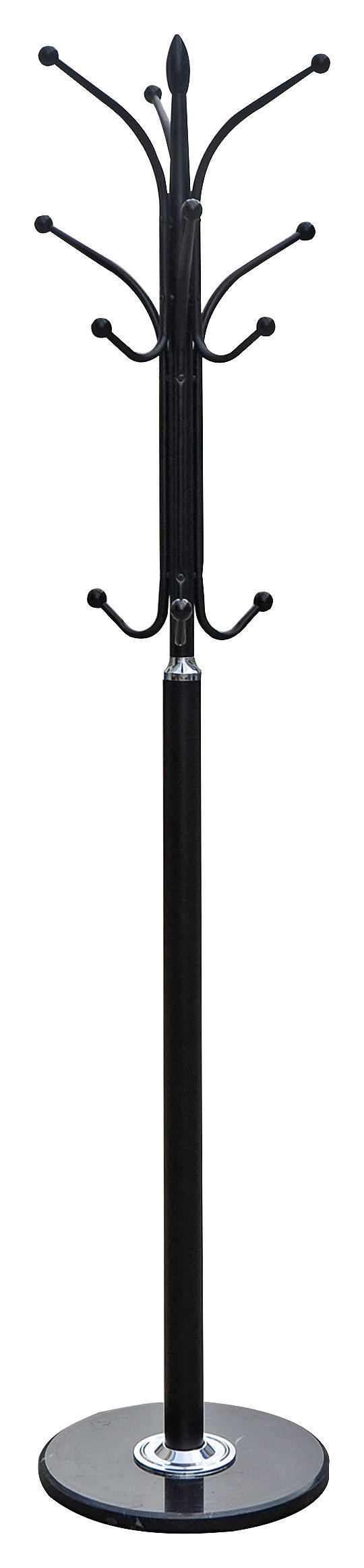KLÄDSTÄLLNING i svart 37/180/37 cm   - svart, Design, metall/sten (37/180/37cm) - Carryhome