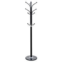 KLEIDERSTÄNDER in Schwarz 37/180/37 cm   - Schwarz, Design, Stein/Metall (37/180/37cm) - Carryhome