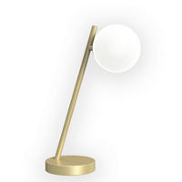 TISCHLEUCHTE PALOMA 20/12/40 cm   - Goldfarben/Honig, KONVENTIONELL, Glas/Kunststoff (20/12/40cm)