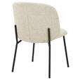 STUHL   Webstoff  Schwarz, Beige  - Beige/Schwarz, MODERN, Textil/Metall (48/79/59cm) - Carryhome