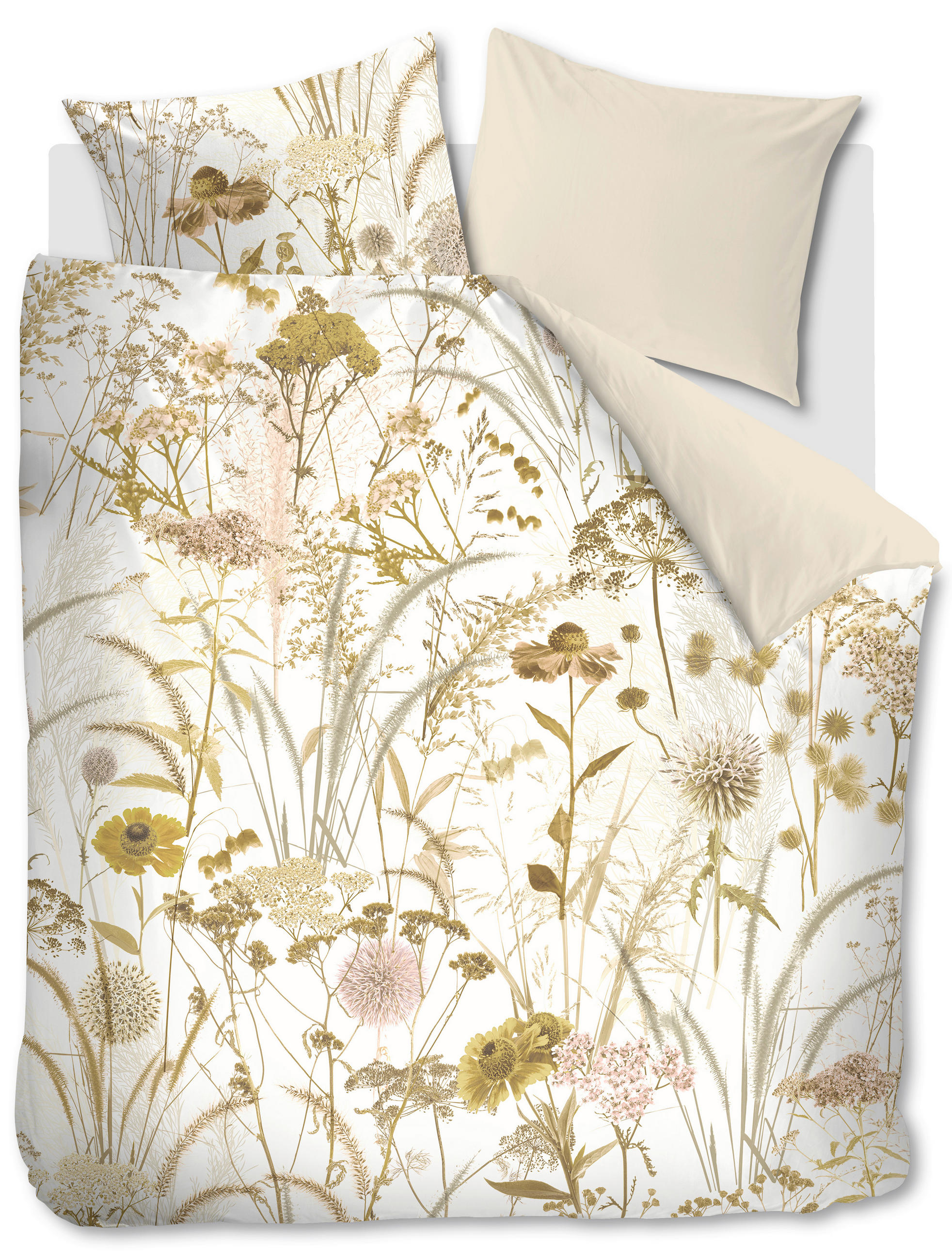 Lenjerie De Pat 200/220 cm  - culoare natur, Basics, textil (200/220cm)