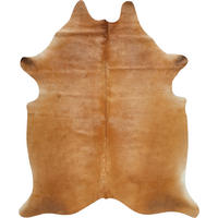 KOŽA GOVEĐA 160/250 cm   smeđa   - smeđa, Basics, koža/krzno (160/250cm) - Linea Natura