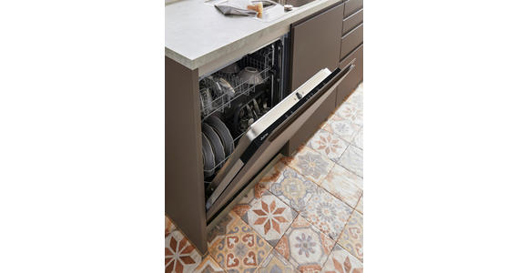 EINBAUKÜCHE - Currygelb, Design, Holzwerkstoff - Novel