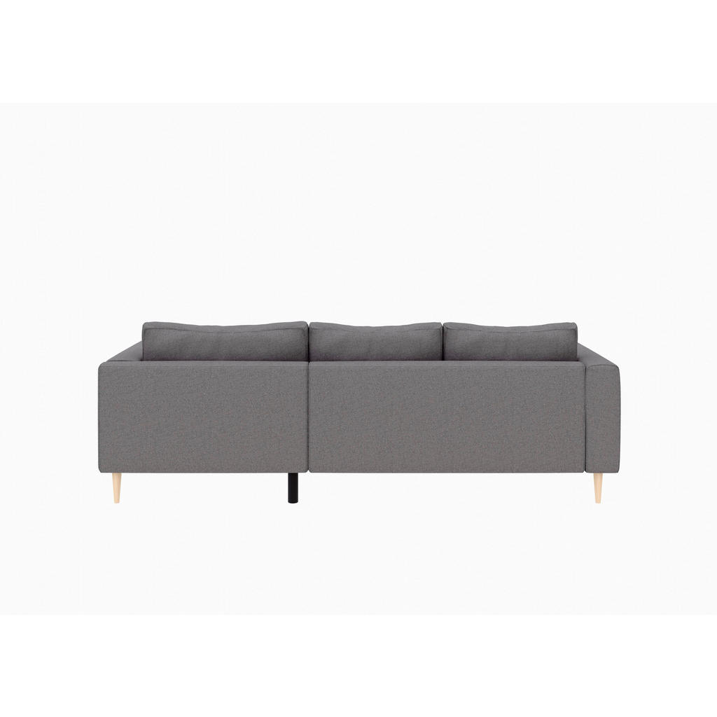 Thumbnail - Trendmanufaktur Eckschlafsofa, Anthrazit, Textil, Buche, 4-Sitzer, 232x161 cm, Made in Europe, Rücken echt, Armteil link...