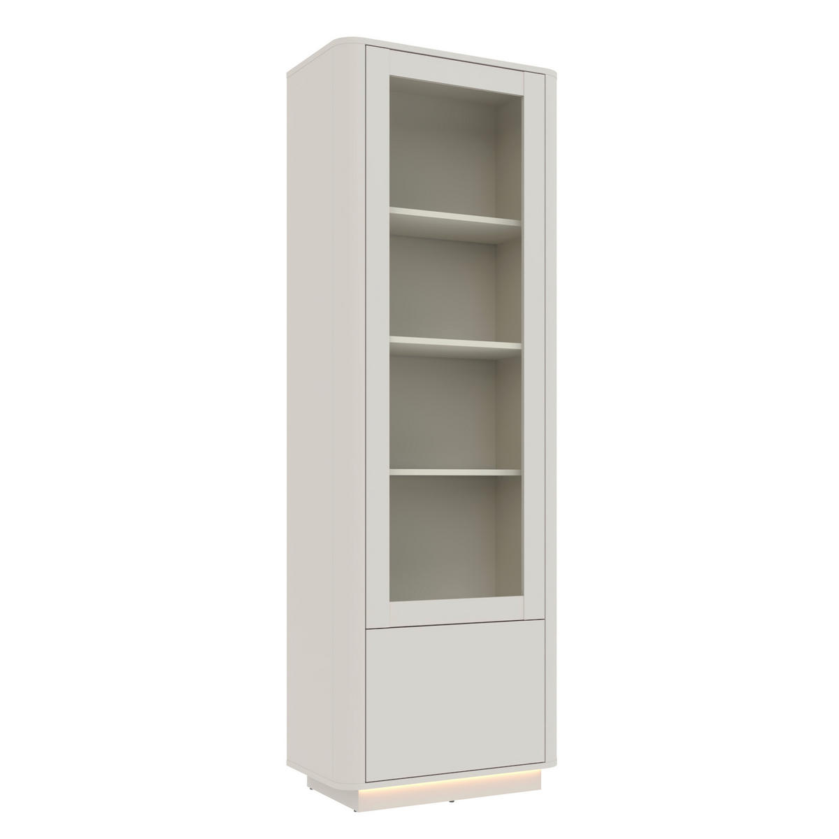 VITRINE  in Kaschmir  - Kaschmir, Design, Holzwerkstoff (200,5/67/40cm) - MID.YOU