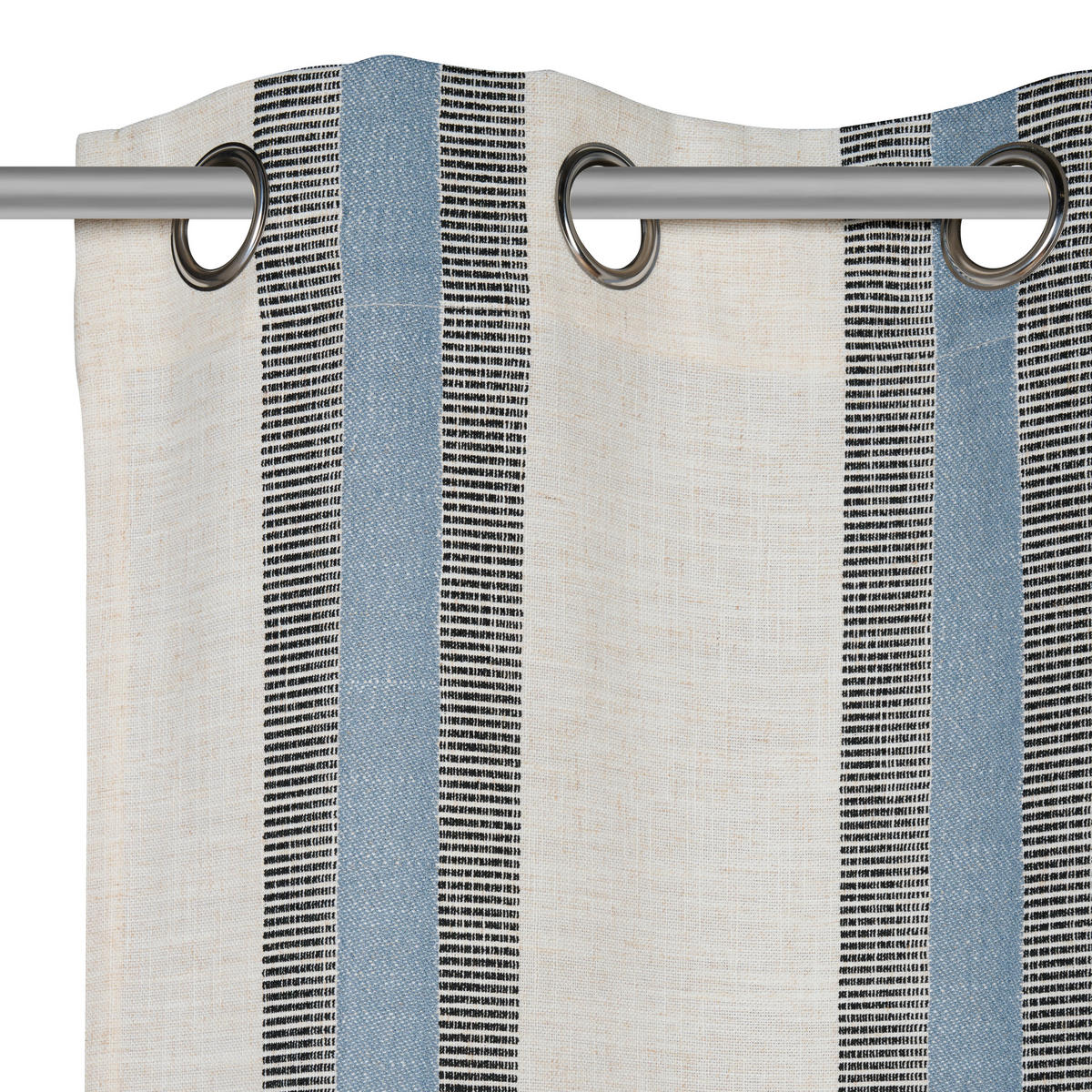 RINGLIS FÜGGÖNY részben fényzáró  - kék, Design, textil (135/245cm) - Esposa