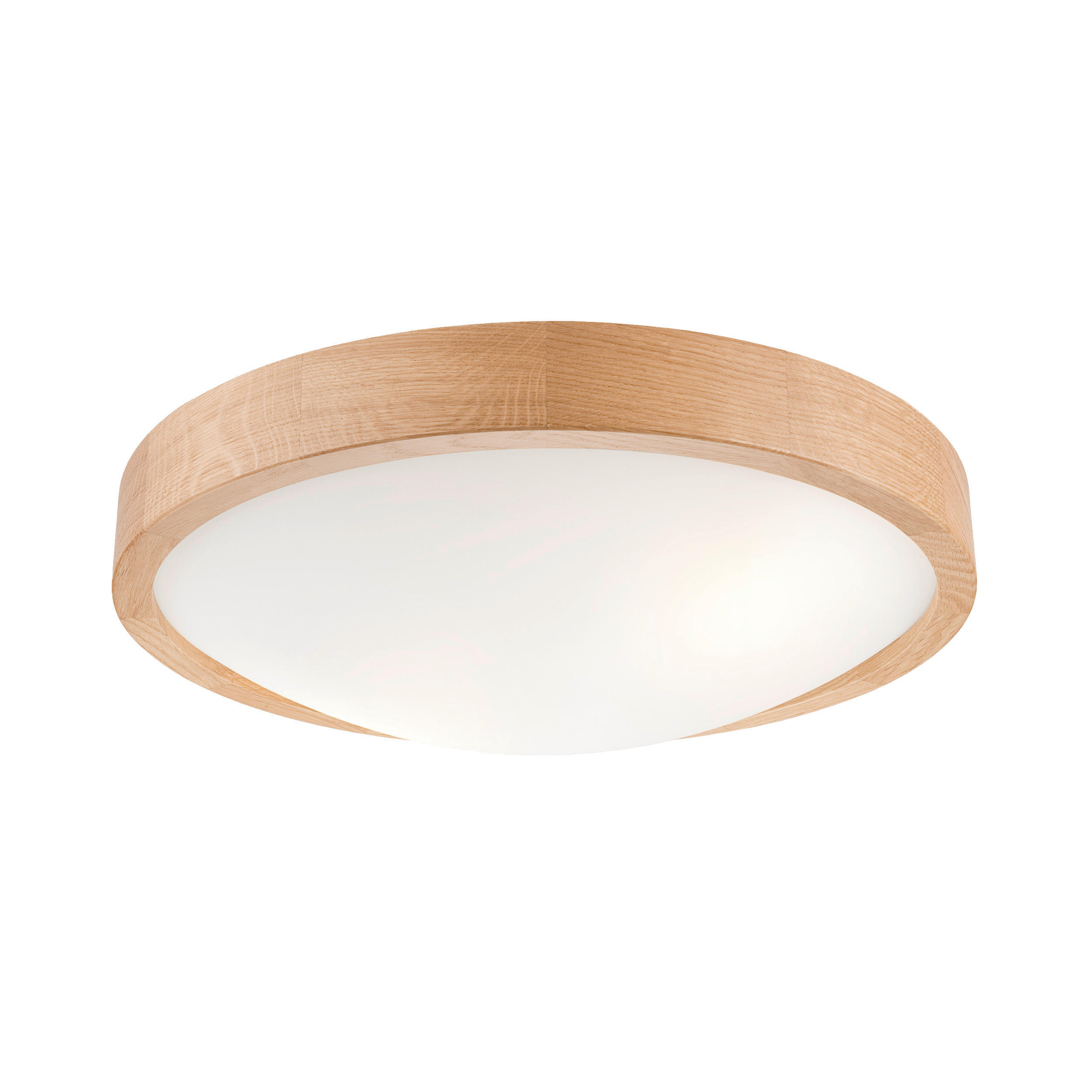 DECKENLEUCHTE  37/8 cm    - Alteiche, Natur, Holz (37/8cm)