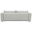 SCHLAFSOFA Flachgewebe Naturfarben  inkl.  - Schwarz/Naturfarben, MODERN, Kunststoff/Textil (248/94/109cm) - Carryhome