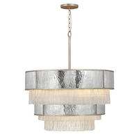 ZÁVESNÉ SVIETIDLO, 81.3/99.5 cm  - zlatá, Design, kov (81.3/99.5cm) - Elstead Lighting
