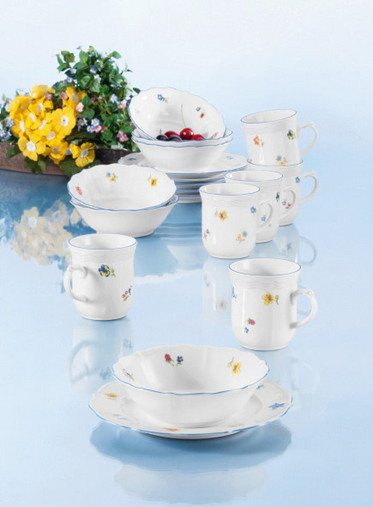 DESSZERTES TÁLKA 15 cm  - Romantik / Landhaus, kerámia (15cm) - Seltmann Weiden