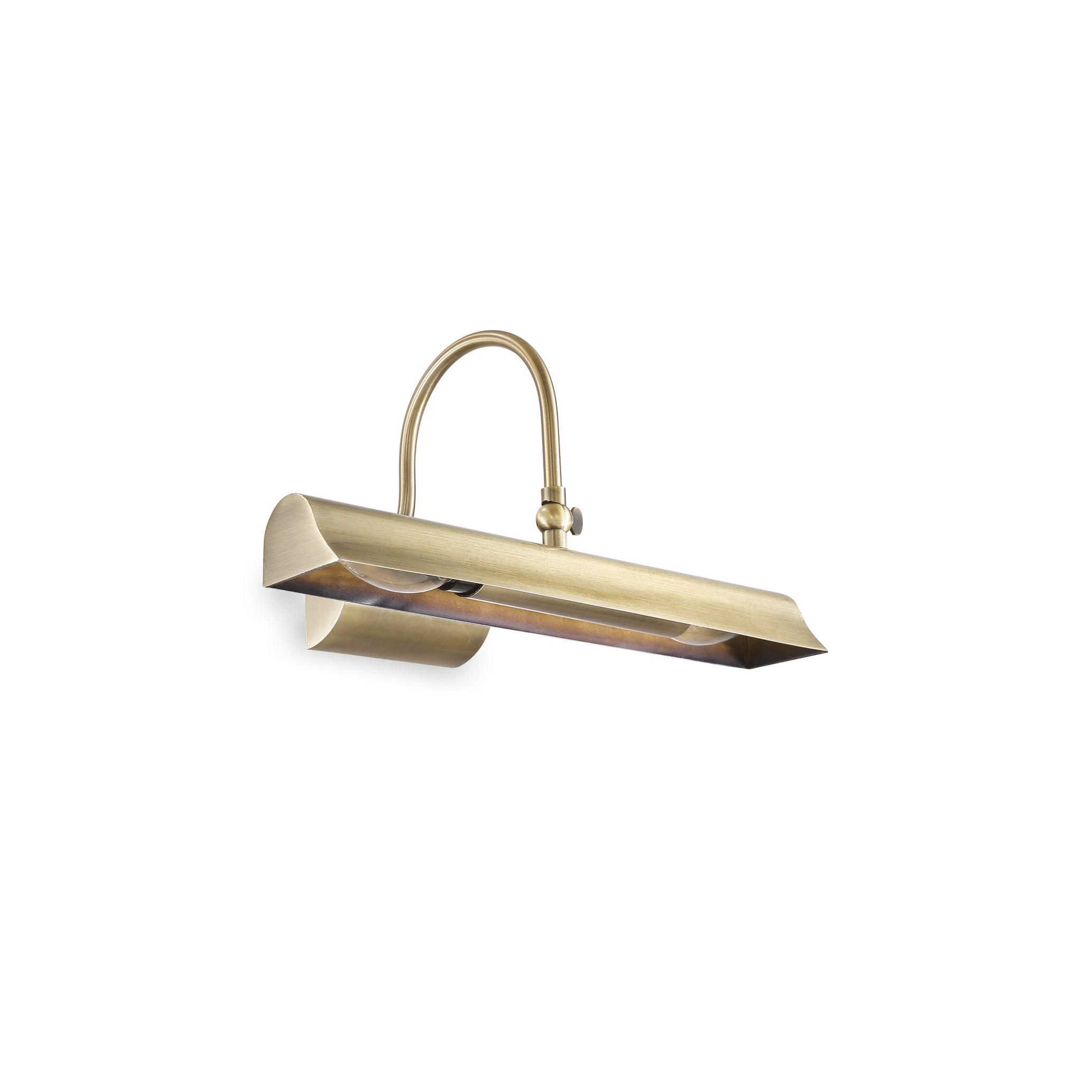 Ideal Lux Bilderleuchte Retro Messing 18x18x35 cm