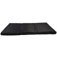 REISEBETTMATRATZE  120/60/5 cm  - Schwarz, Basics, Textil (120/60/5cm) - My Baby Lou