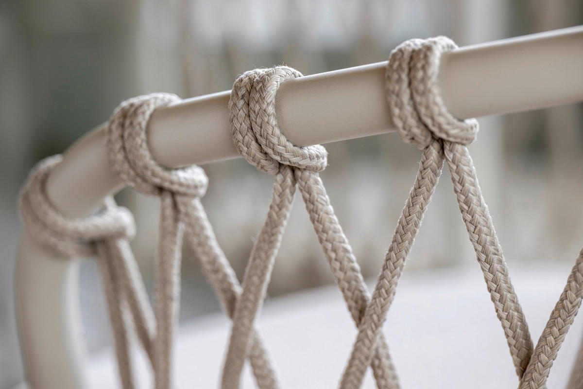 GARTENSESSEL Aluminium Greige  - Greige, Natur, Textil/Metall (69/79/62cm) - Stern