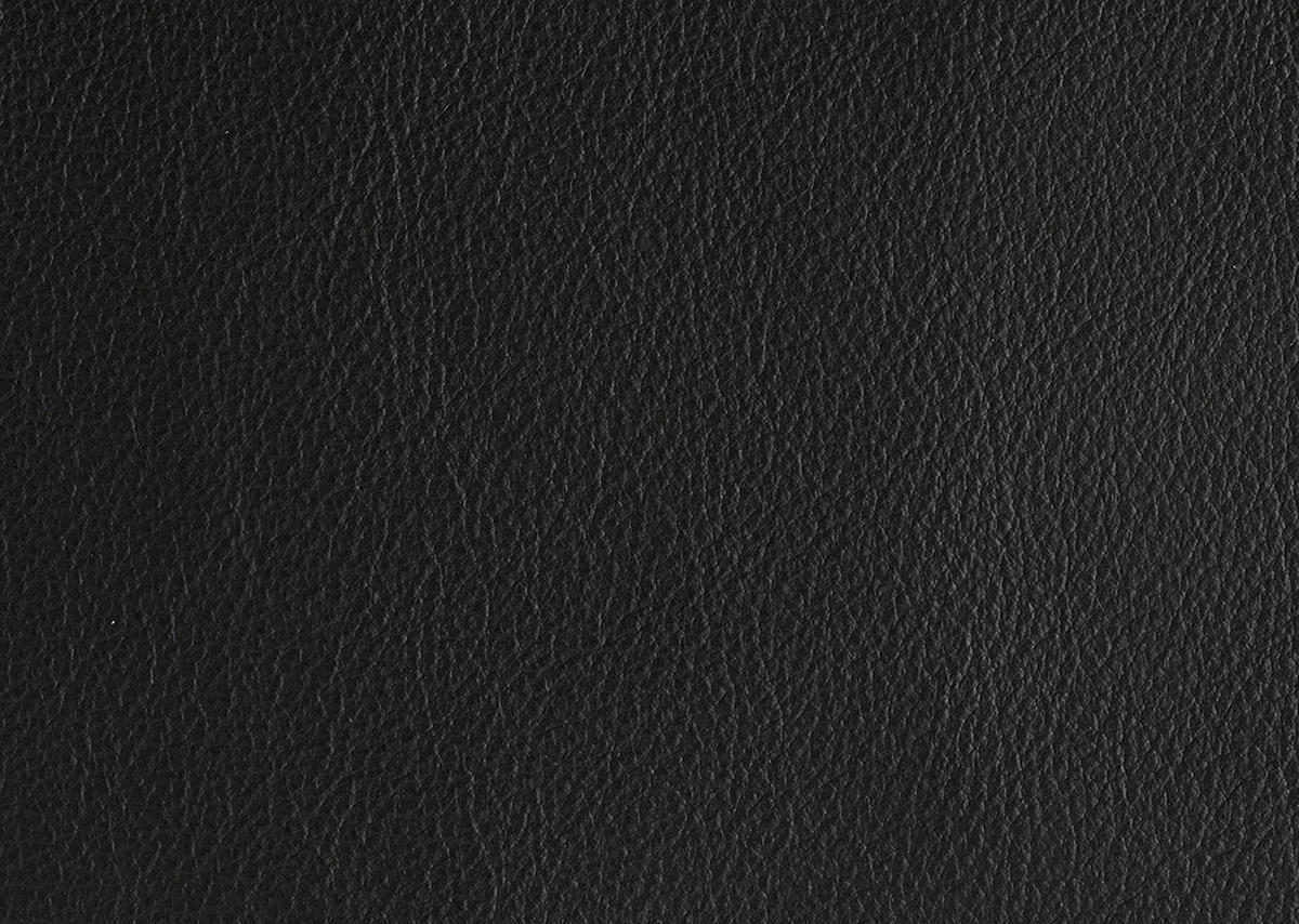 RELAXSESSEL in Leder Schwarz  - Edelstahlfarben/Schwarz, KONVENTIONELL, Leder/Metall (78/110/81cm) - Cantus
