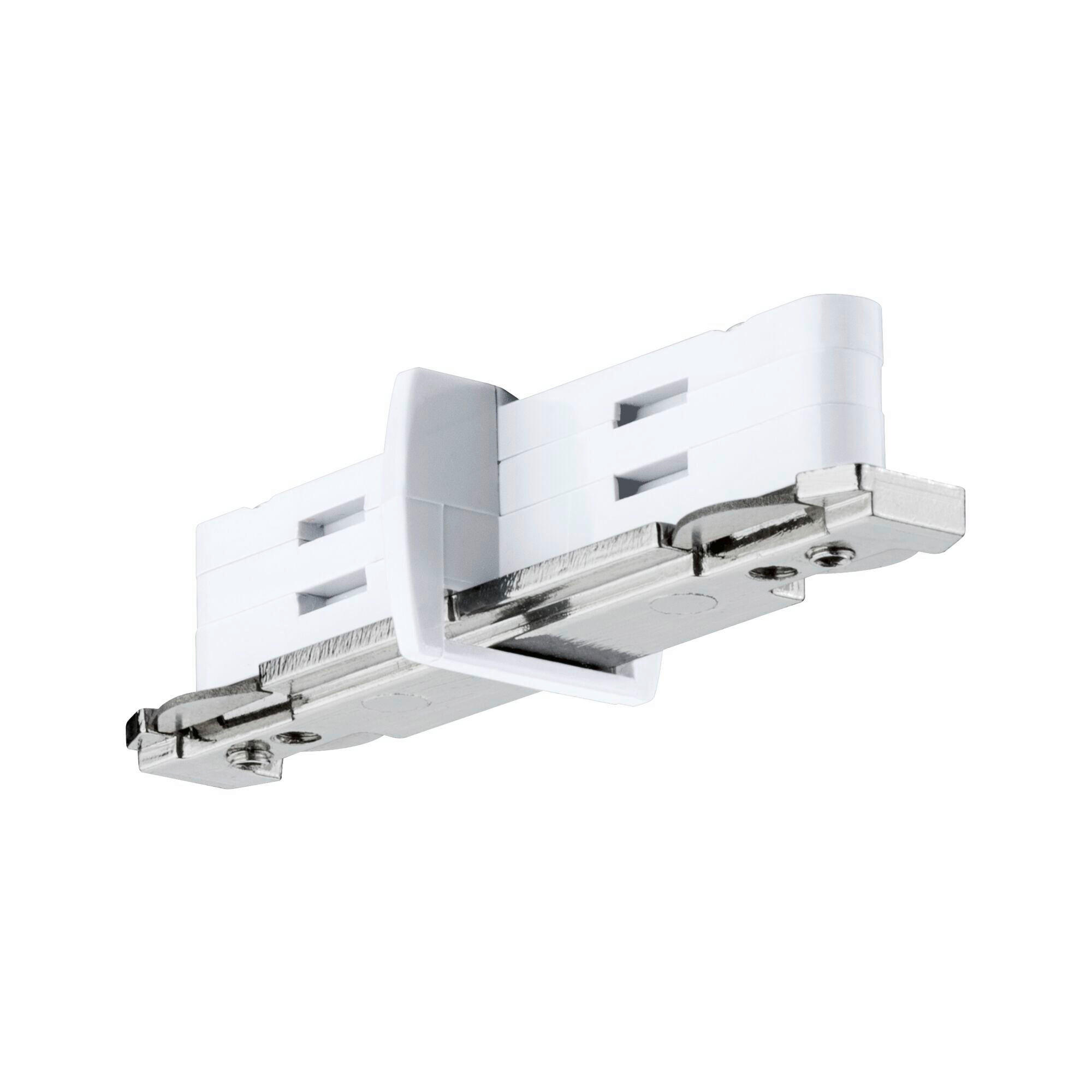 SCHIENENSYSTEM-STROMTRENNER URail Stromtrenner 7,0/1,8/1,8 cm   - Weiß, Basics, Metall (7,0/1,8/1,8cm) - Paulmann