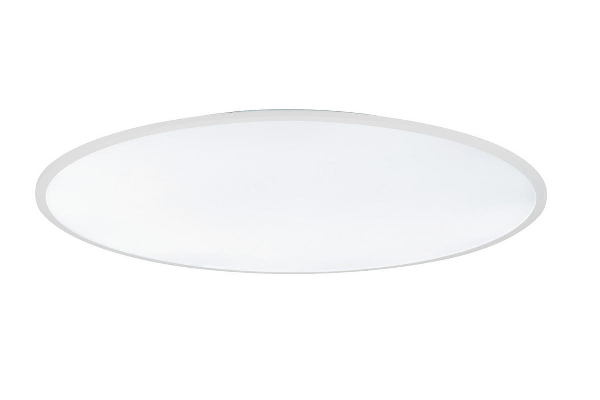 LED-DECKENLEUCHTE Meissa 100/5,2 cm  - Weiß, Basics, Kunststoff/Metall (100/5,2cm) - Novel