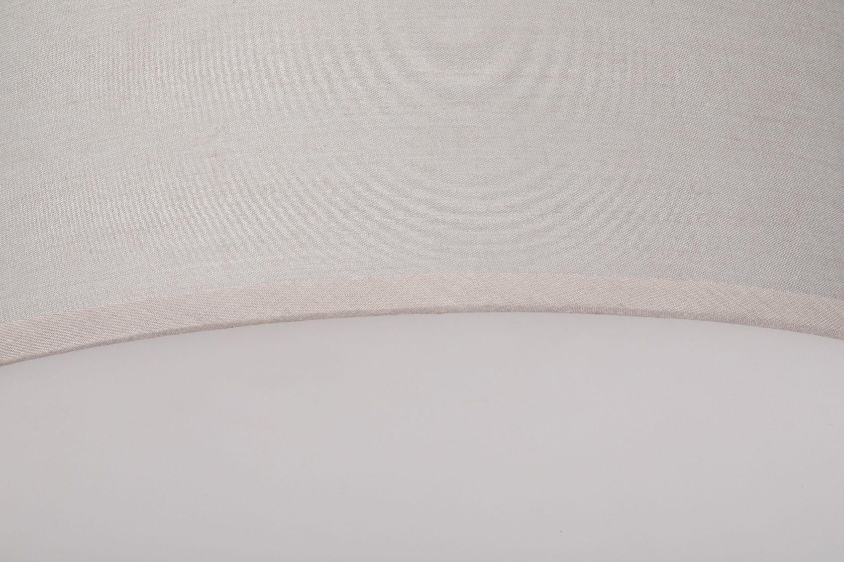 STROPNÍ SVÍTIDLO, 36/15,5 cm  - šedá/bílá, Basics, kov/textil (36/15,5cm) - Novel