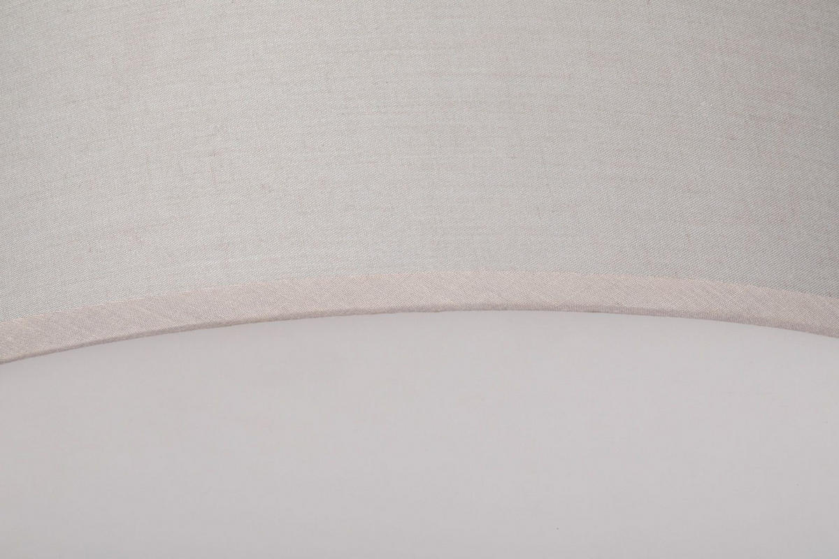 STROPNÉ SVIETIDLO, 36/15,5 cm  - sivá/biela, Basics, kov/textil (36/15,5cm) - Novel