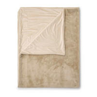 FELLDECKE 150/200 cm  - Sandfarben, Basics, Textil (150/200cm) - Essenza