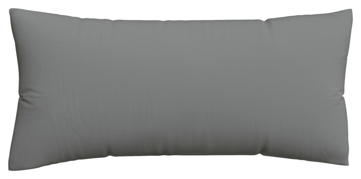 KOPFKISSENBEZUG EASY JERSEY 40/80 cm  - Grau, Basics, Textil (40/80cm) - Schlafgut