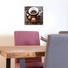 Kaffee GLASBILD - Multicolor, KONVENTIONELL, Glas (30/30/2cm) - Eurographics