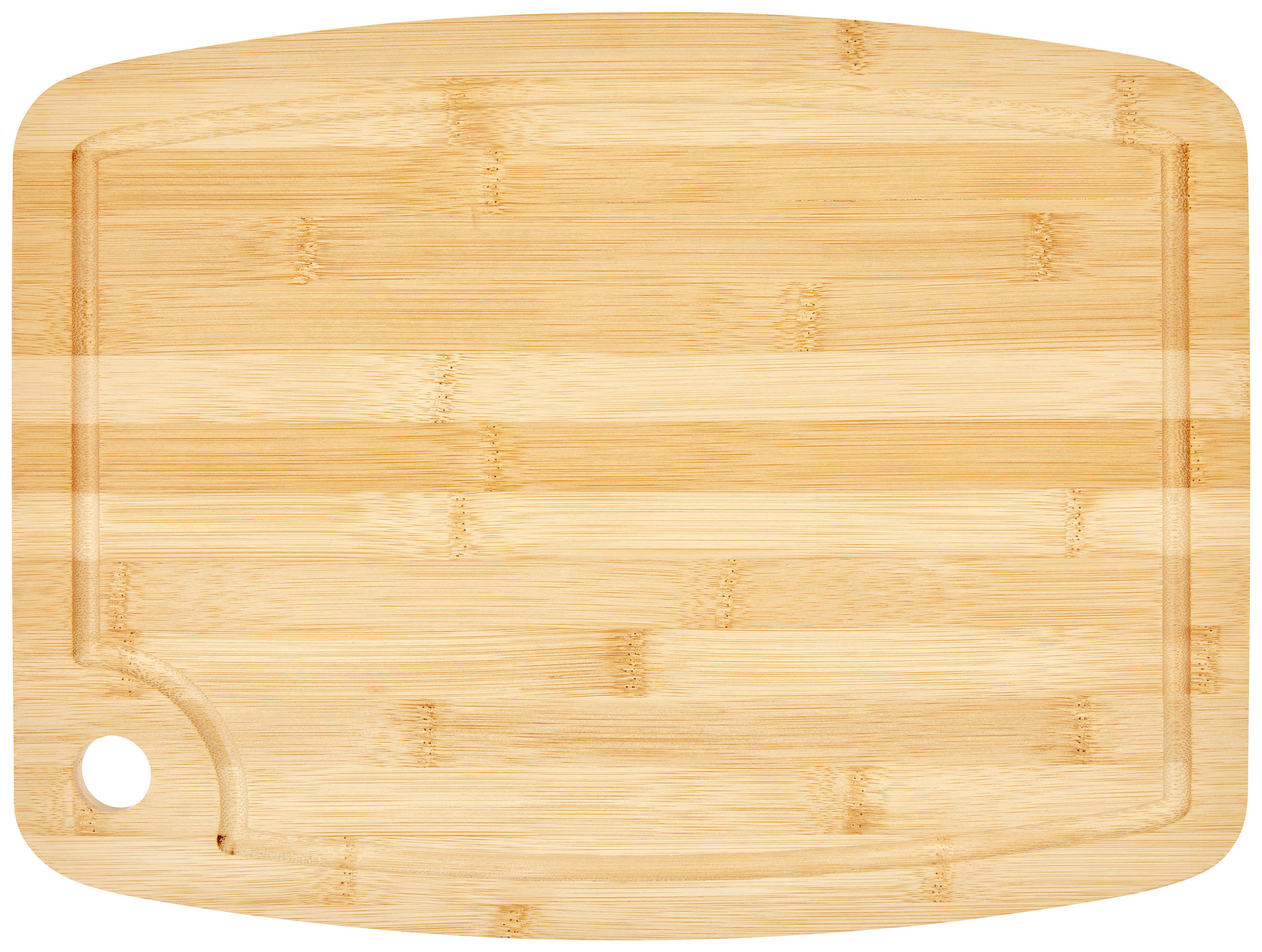 Schneidebrett Aus Bambus Davis L L/b: Ca. 40/30 Cm