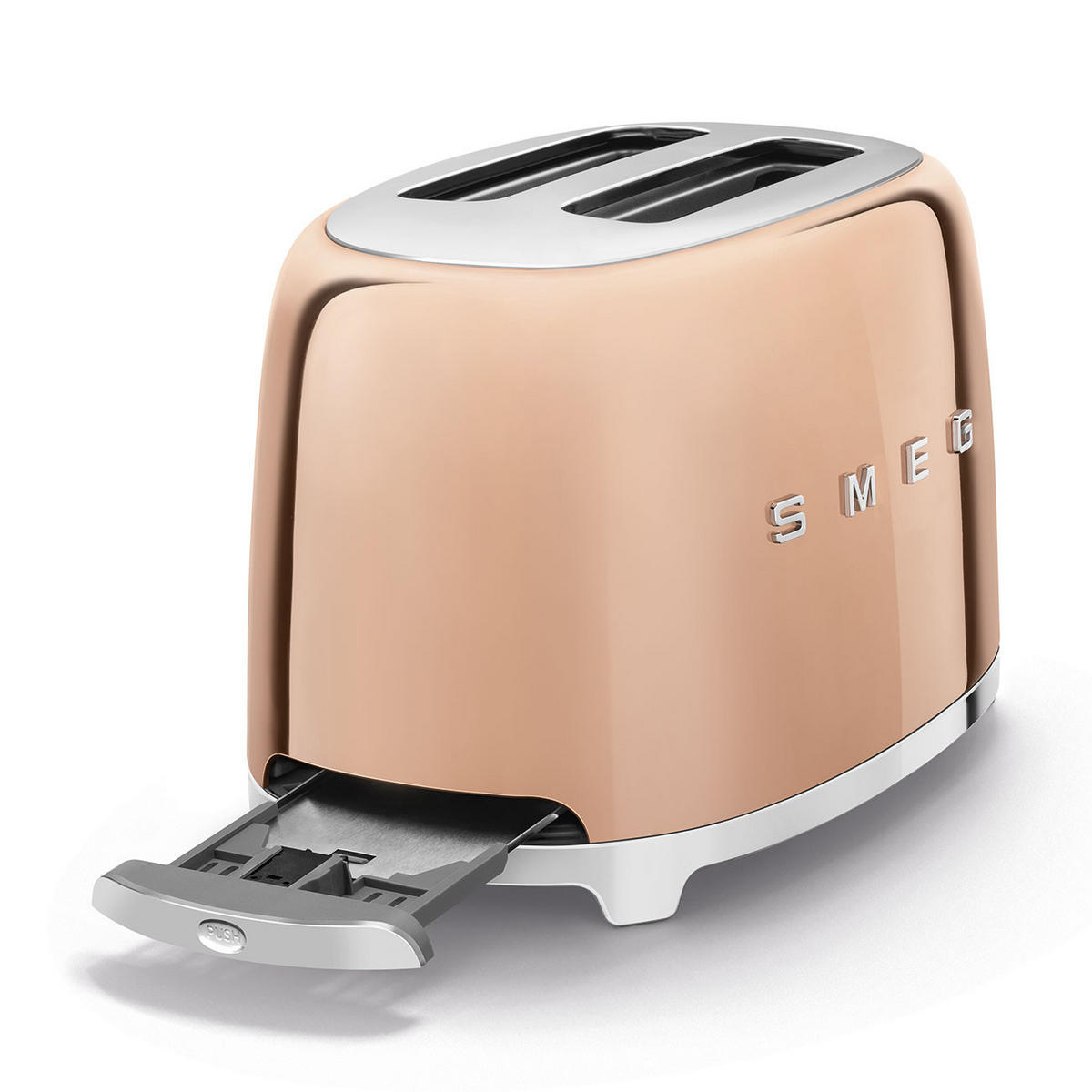 TOASTER  - Roségold, Design, Metall (31/19,8/19,5cm) - SMEG