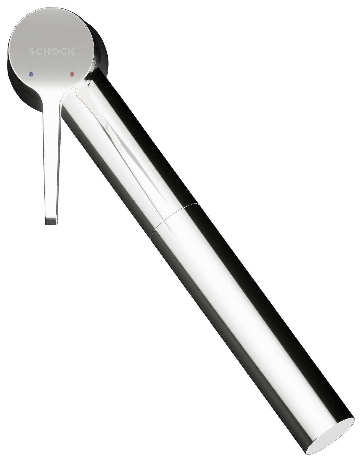KÜCHENARMATUR 554120NGT  - Chromfarben/Schwarz, Basics, Stein/Metall (5,2/23,3/20,9cm) - Schock