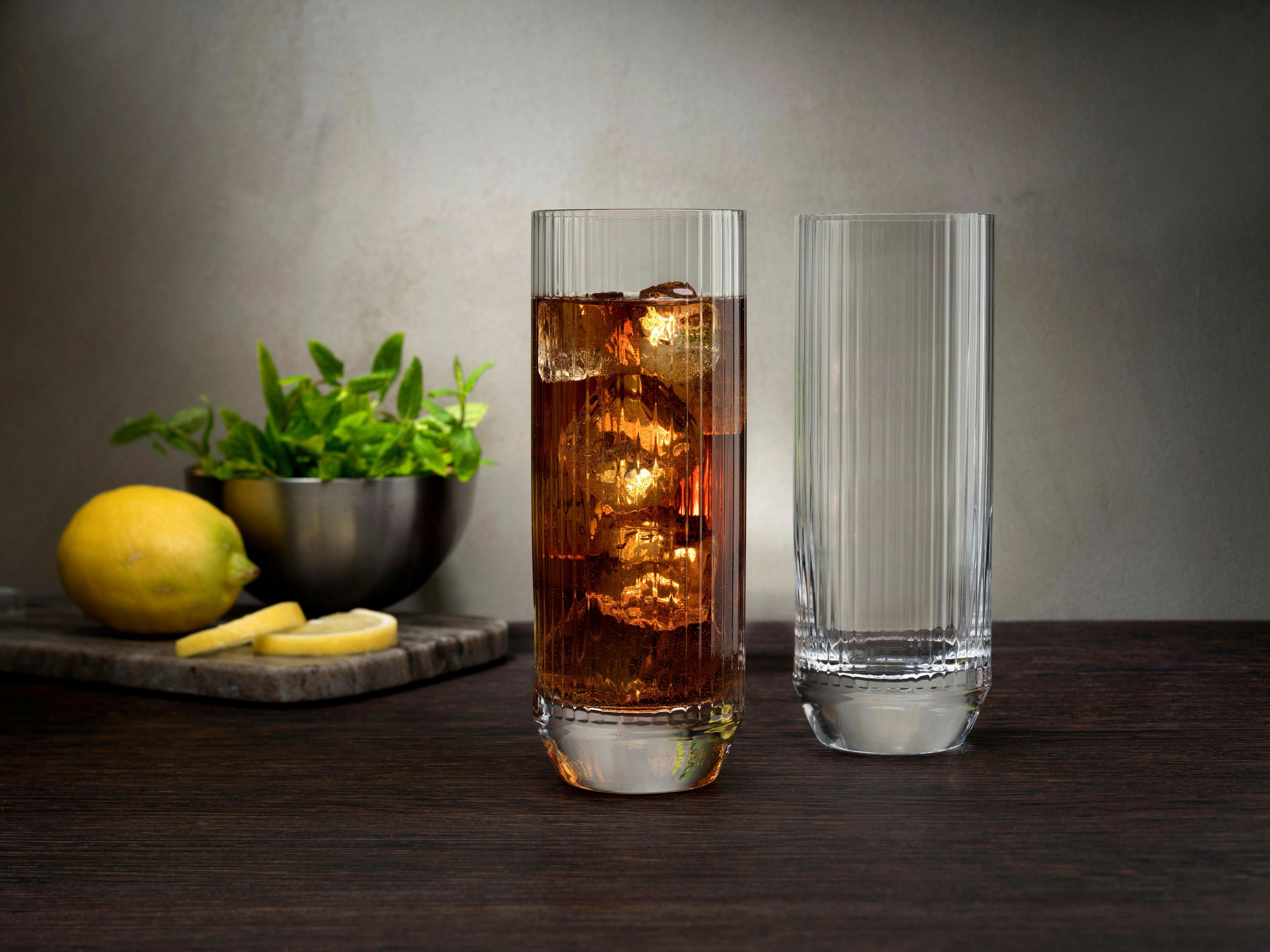 GLÄSERSET Big Top  6-teilig  - Transparent, Trend, Glas (430ml) - Mäser