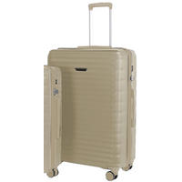 UTAZÓBŐRÖND - bézs, Design, műanyag/textil (52/76,5/29,5cm) - Novel