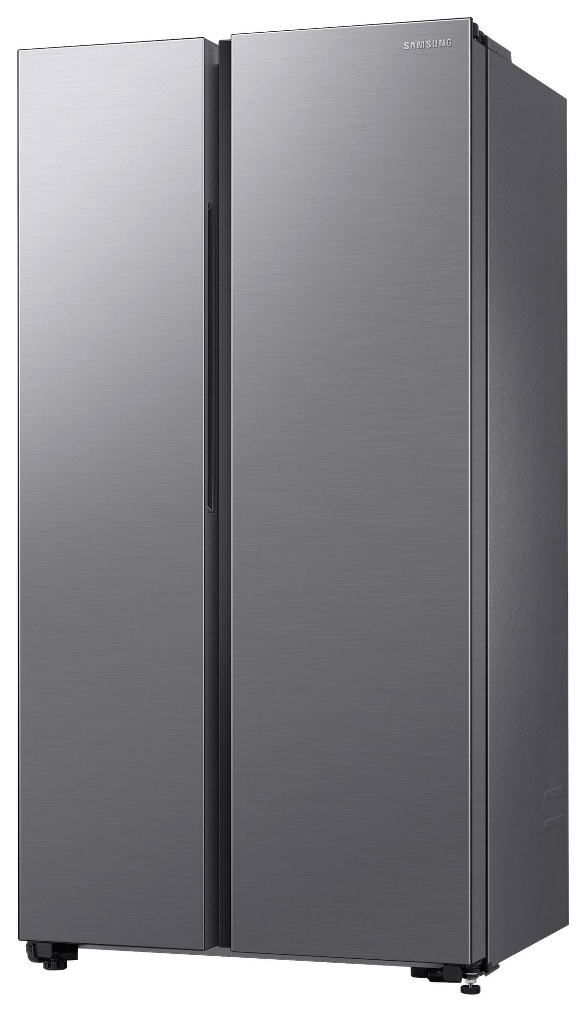 SIDE-BY-SIDE 91,2/178/71,6 cm RS62DG5003S9EF  - Silberfarben, Basics, Glas/Kunststoff (91,2/178/71,6cm) - Samsung