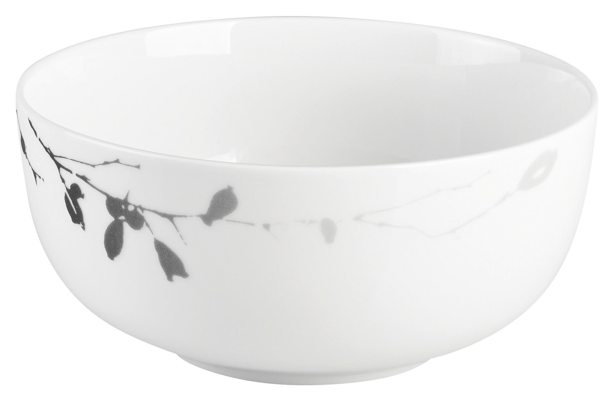 MÜSLISCHALE Liberty Dark Rose Hip 15 cm - Schwarz, Basics, Keramik (15cm) - Seltmann Weiden