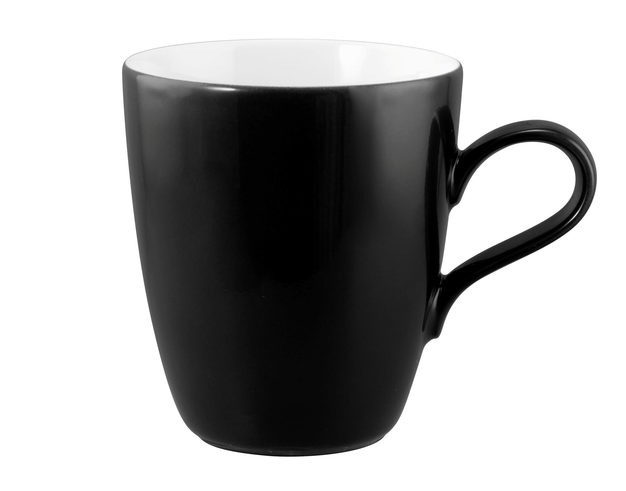 KAFFEEBECHER Life Molecule  400 ml   - Schwarz, Basics, Keramik (400ml) - Seltmann Weiden
