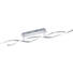 LED-DECKENLEUCHTE - Nickelfarben, Design, Metall (110/8/15,6cm) LED-DECKENLEUCHTE - Nickelfarben, Design, Metall (110/8/15,6cm)