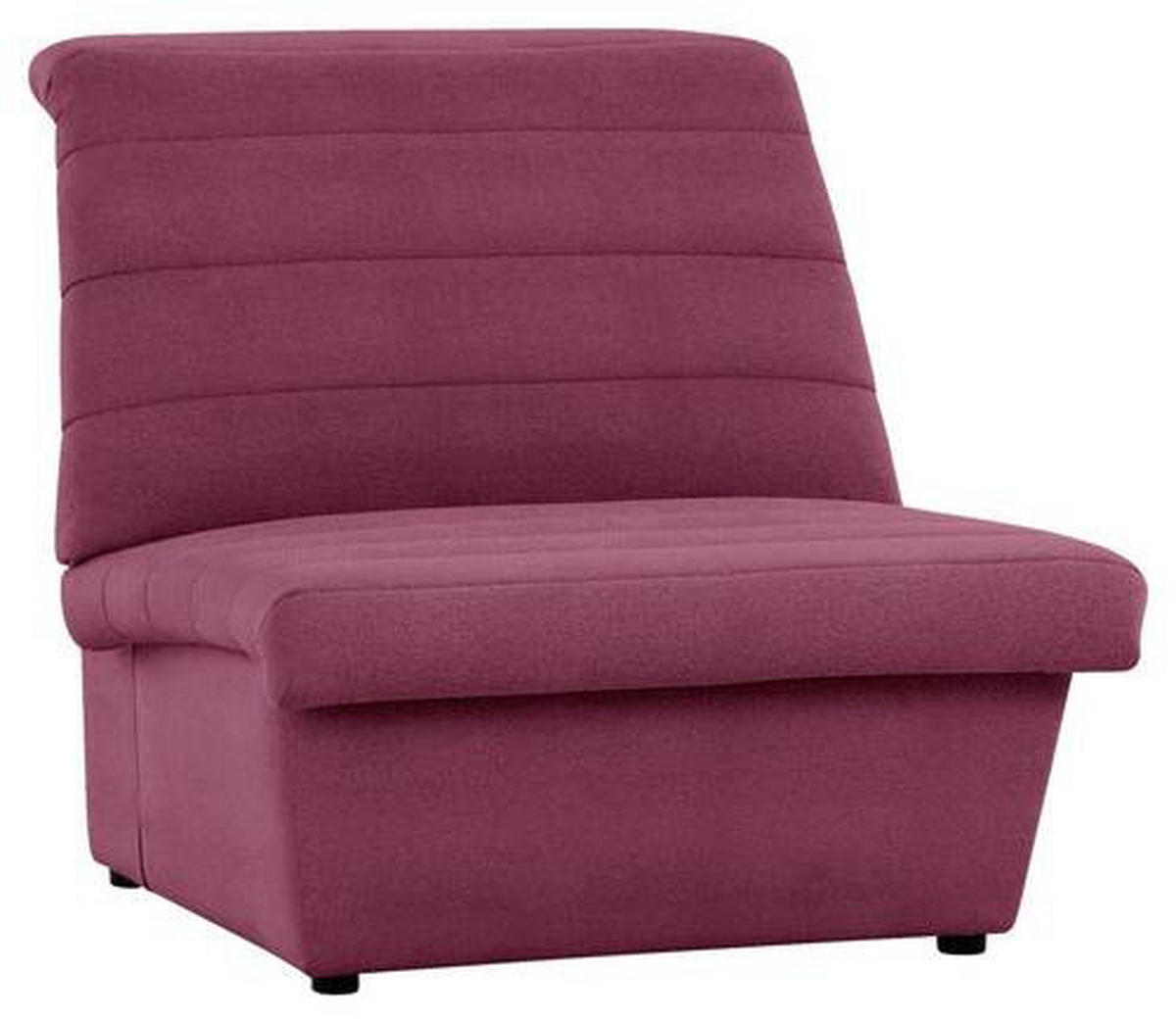 SESSEL Webstoff Weinrot    - Weinrot/Schwarz, Design, Kunststoff/Textil (92/92/103cm) - LOOKS by W.Joop